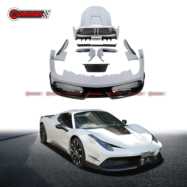 Misha Style Carbon Fiber Body Kit For Ferrari 458