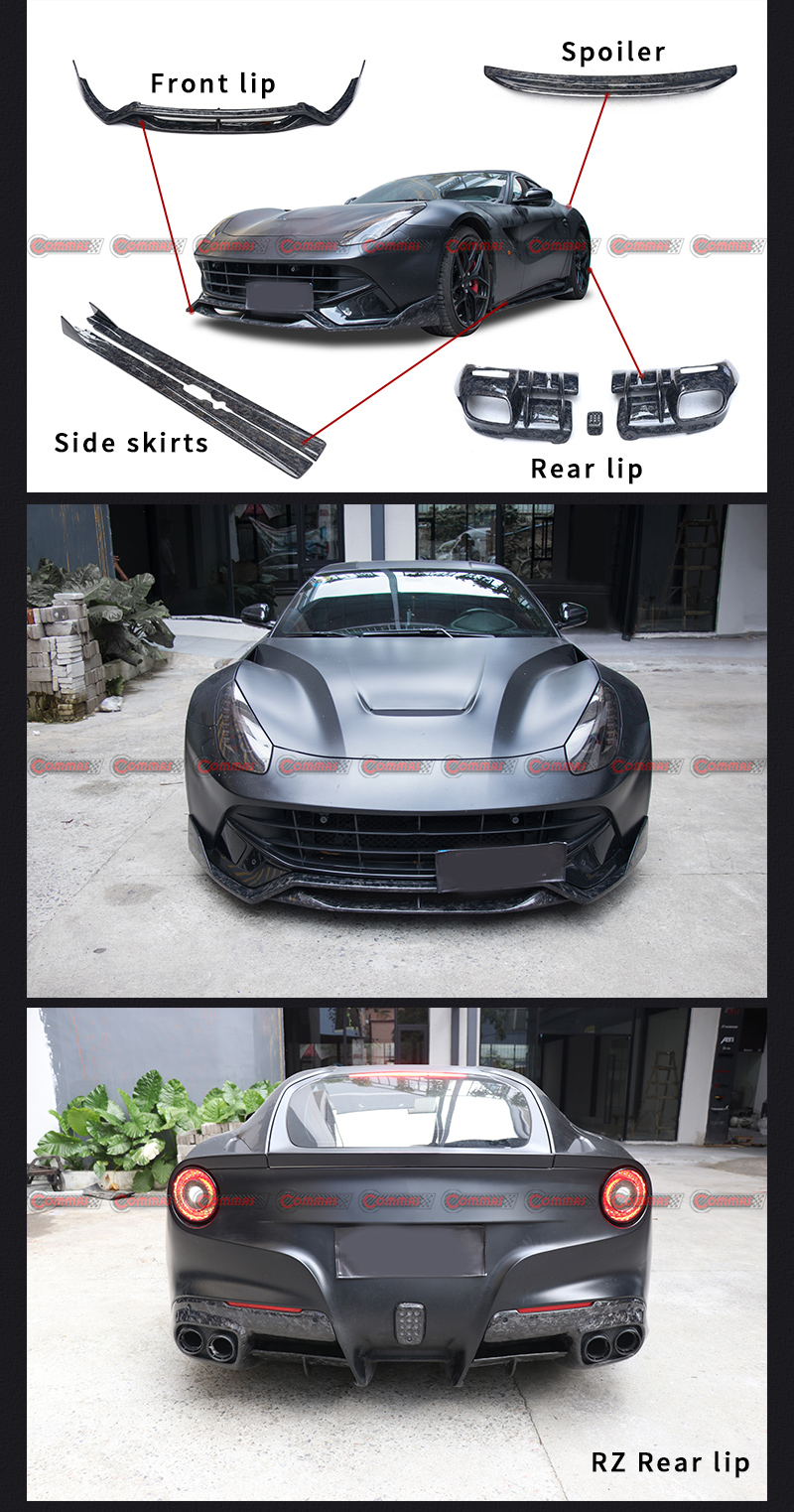 DMC Style Carbon Fiber bodykits For Ferrari F12