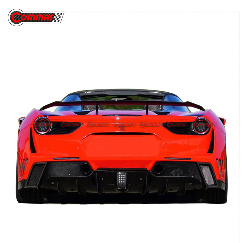 Novitec Style Fiberglass Body Kit For Ferrari 488