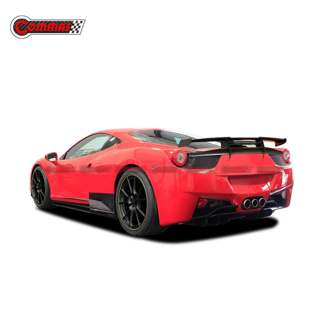Mansory Style Carbon Fiber Rear Spoiler For Ferrari 458