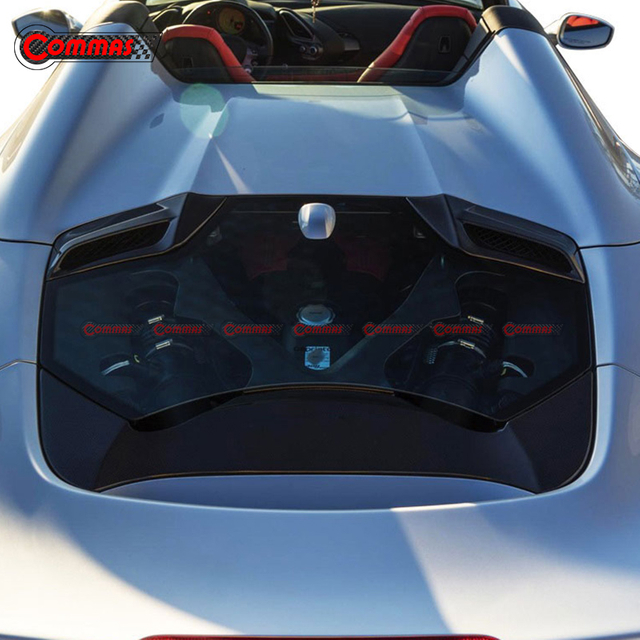 Capristo Style Engine Hood For Ferrari 488 GTB Spider