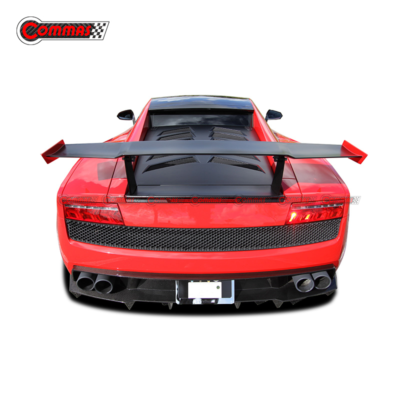 RZ Style Carbon Fiber Rear Trunk Cover For Lambroghini Gallardo LP540 LP550 LP560