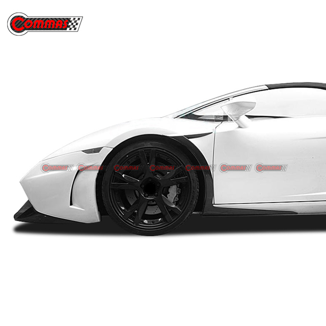 OEM Style Carbon Fiber Front Fender Trim For Lambroghini Gallardo LP550 LP560 LP570