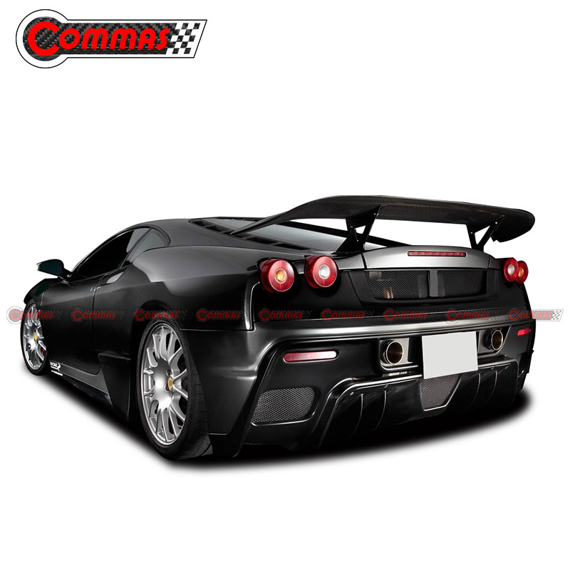 Veilside Style Carbon Fiber Rear Spoiler For Ferrari 430