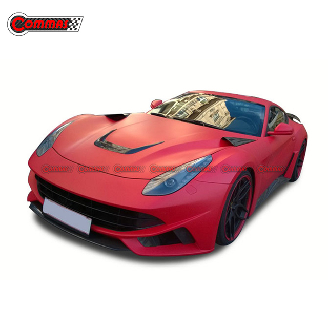 Novitec Style Carbon Fiber Hood Vents For Ferrari F12
