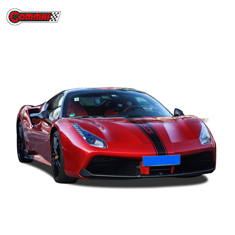 Capristo Style Carbon Fiber Fiberglass Body Kit For Ferrari 488