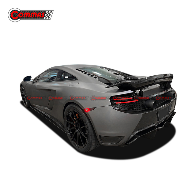 Vorsteiner Style Carbon Fiber Rear Lip Diffuser For Mclaren MP4 12C 650S