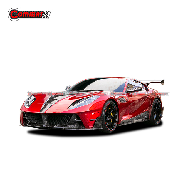 Mansory Style Carbon Fiber Rear Spoiler Wings For Ferrari 812