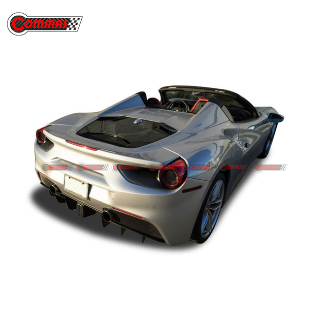 Capristo Style Engine Hood For Ferrari 488 GTB Spider