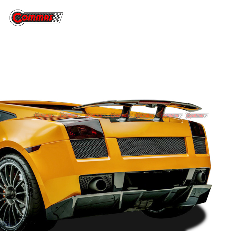 DMC Style Carbon Fiber Rear Lip Diffuser For Lambroghini Gallardo LP540