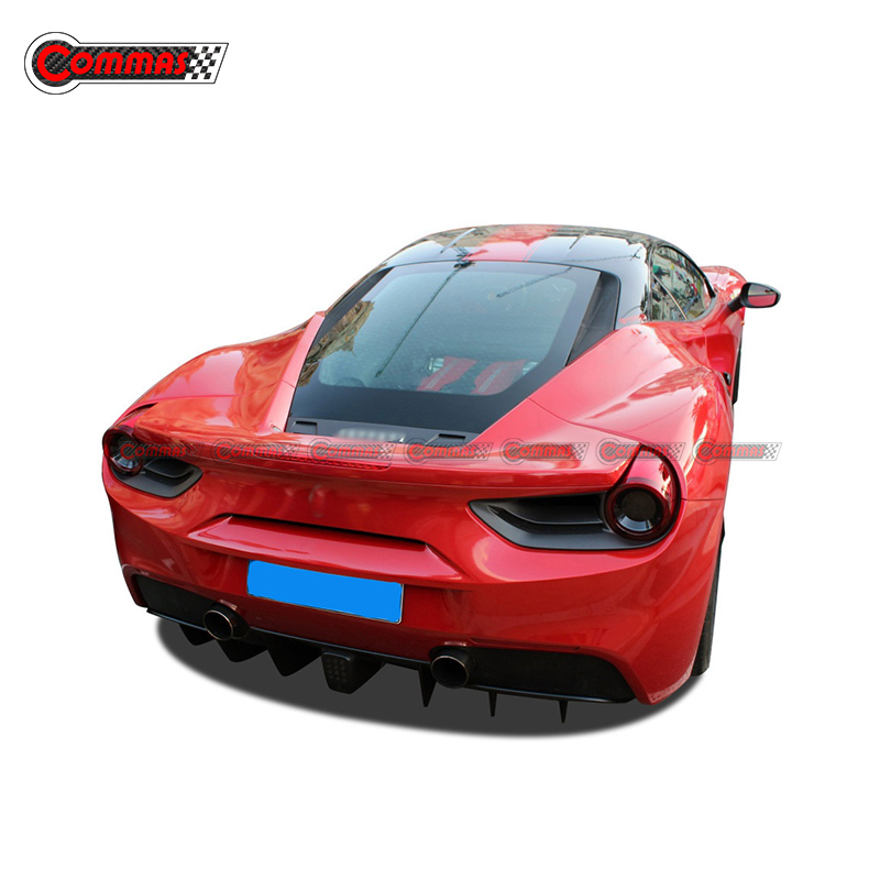 Capristo Style Carbon Fiber Fiberglass Body Kit For Ferrari 488