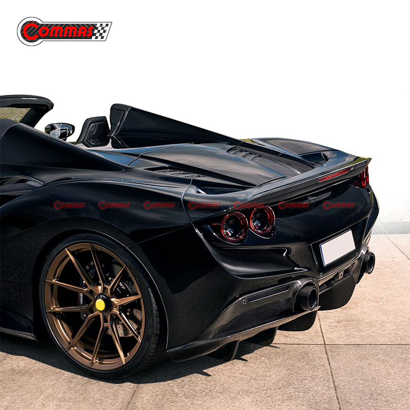 Carbon Fiber Novitec Style Rear Lip For Ferrari F8