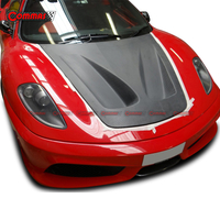 P1 Style Carbon Fiber Engine Hood For Ferrari 430