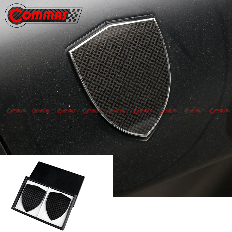 Carbon Fiber Fender Shield Mark For Ferrari F12