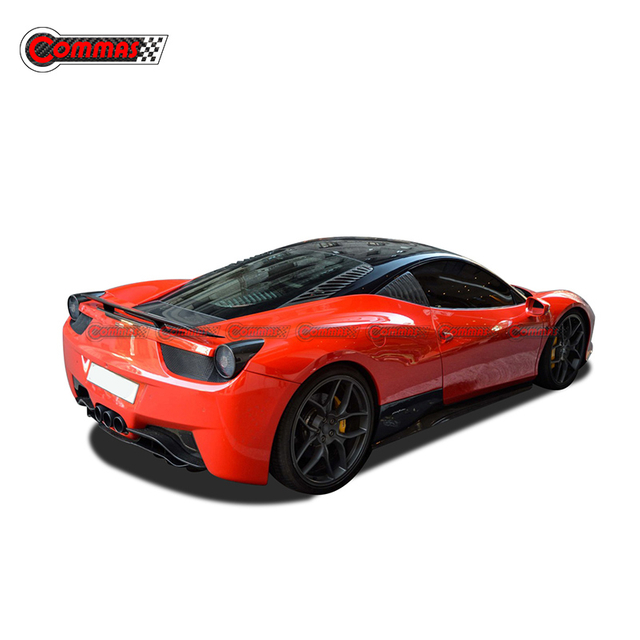 Novitec Rosso Carbon Fiber Rear Spoiler For Ferrari 458