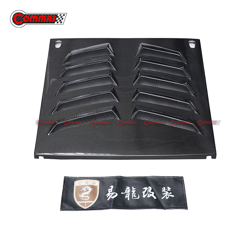 RZ Style Carbon Fiber Rear Trunk Cover For Lambroghini Gallardo LP540 LP550 LP560