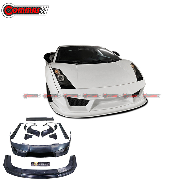 LB Style Carbon Fiber Wide Body Kit For Lambroghini Gallardo LP540