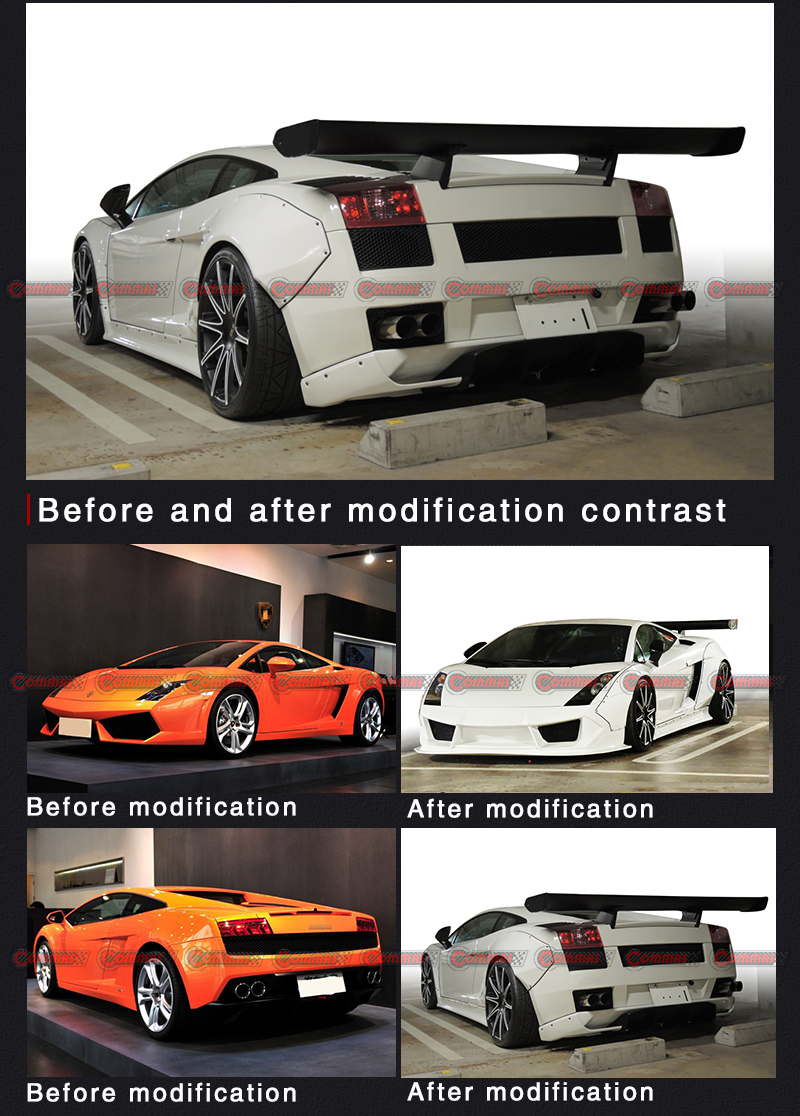 lambroghini gallardo lp540 lb body kit