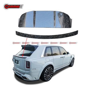 Mansory Style Carbon Fiber Rear Spoiler Wing For Rolls Royce Cullinan