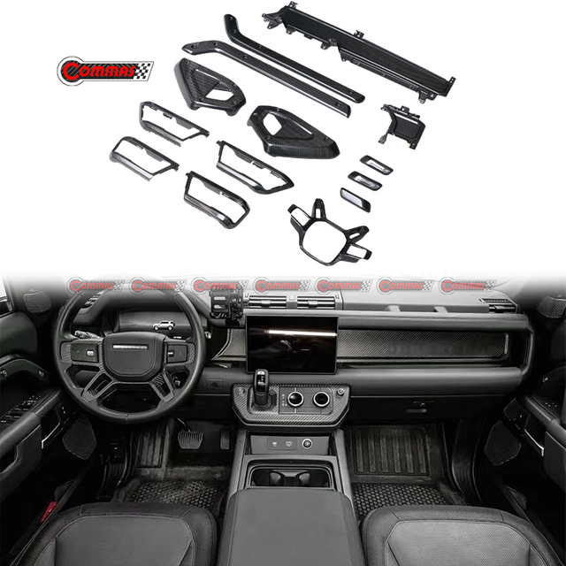 Land Rover Defender Original dry carbon fiber interior