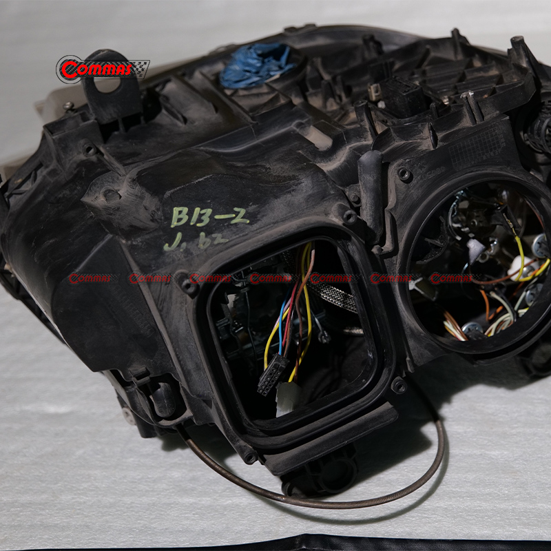 Old Maserati Quattroporte original disassembly headlight