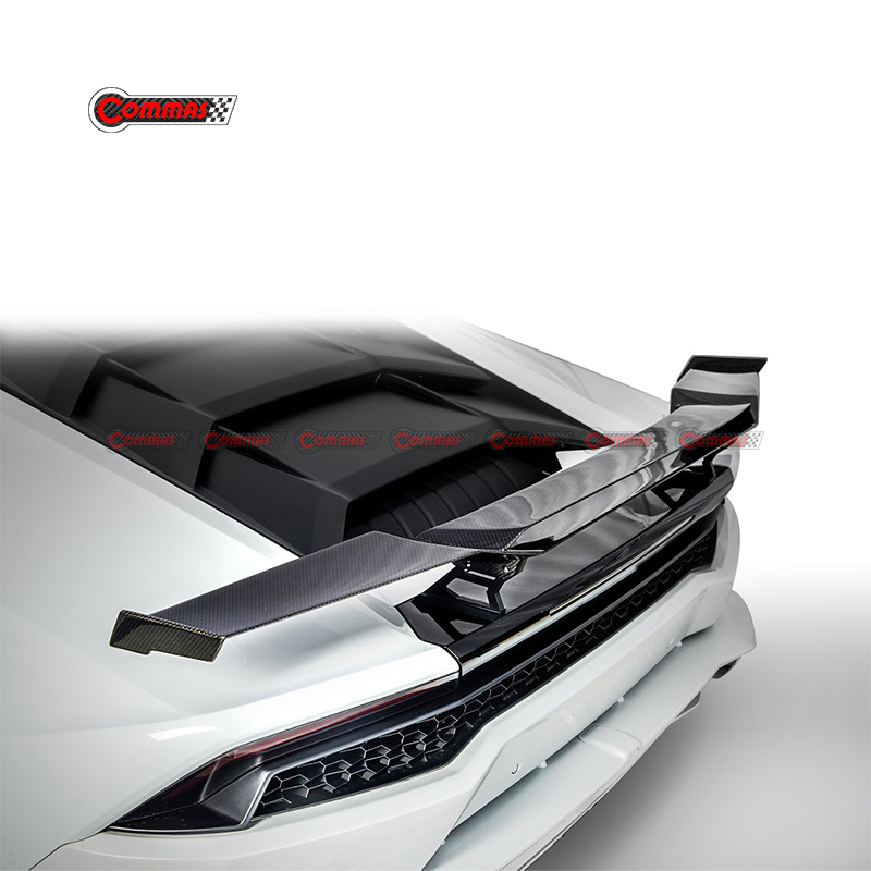 Lamborghini Huracan LP580 LP610 mad dry carbon fiber wing rear spoiler