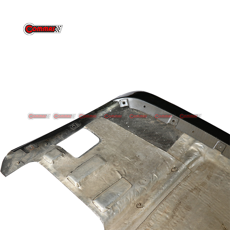 2019-2023 Aston Martin DBS Rear Bumper Carbon Fiber Lower Diffuser