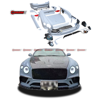 2022 Bentley Continental GT Convertible body kit mansory carbon fiber wing bodykit