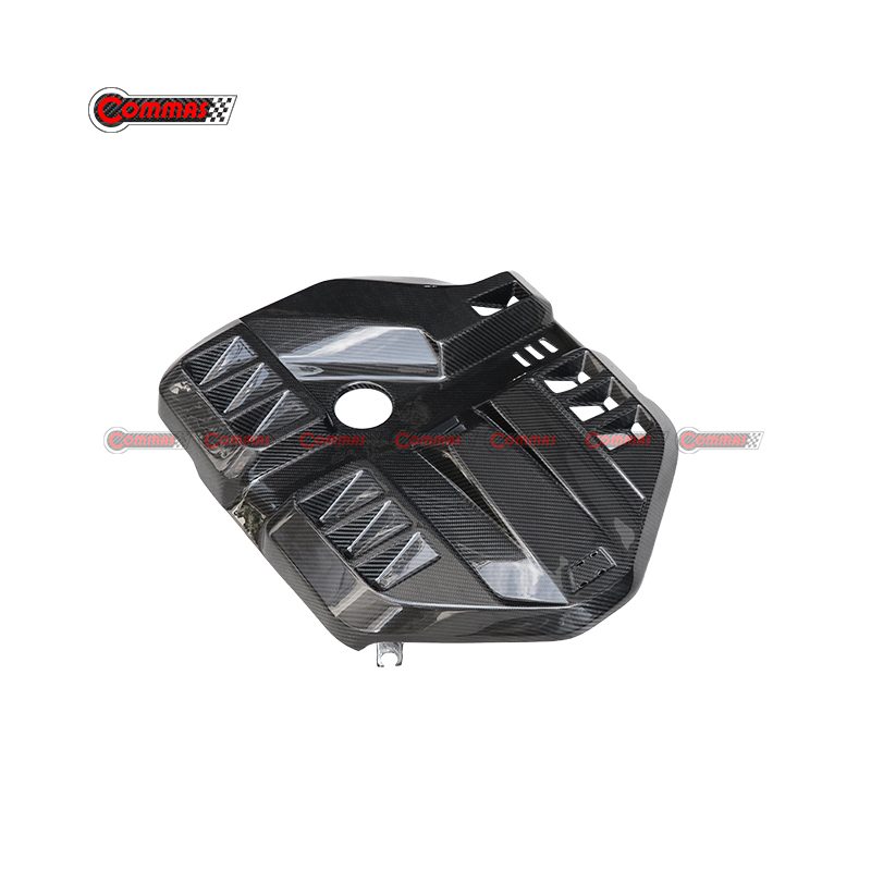 BMW M2 M3 M4 G87 G80 G82 G83 Original OEM dry carbon fiber engine interiors cover