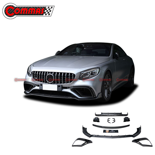 Brabus Style Carbon Fiber Body Kit For Mercedes Benz S Class C217