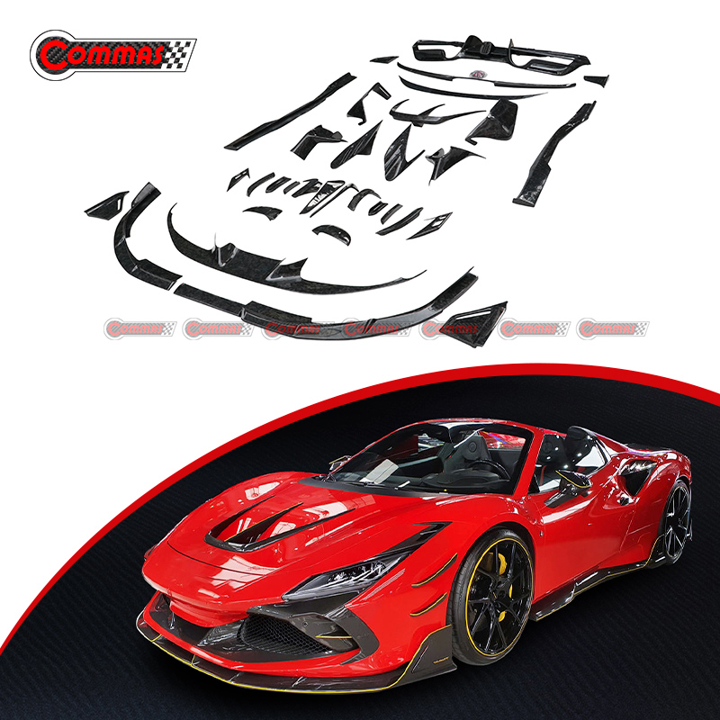 Ferrari F8 Dry Carbon Fiber Body Kit