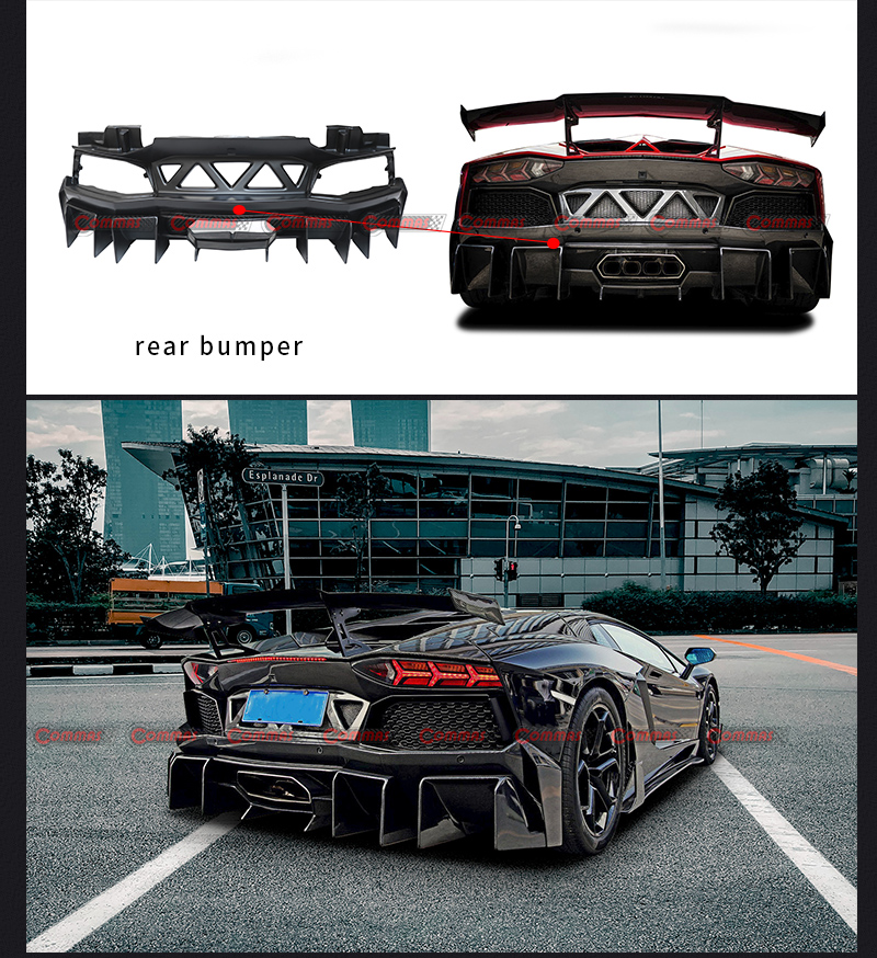 Lamborghini Lp700 Rear Bumper