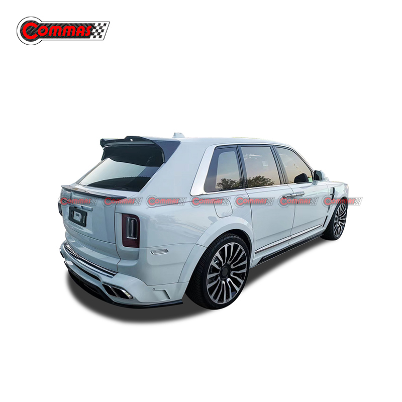 Mansory Style Carbon Fiber Rear Spoiler Wing For Rolls Royce Cullinan