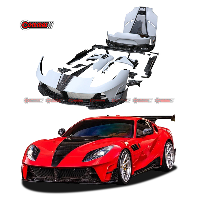 Ferrari 812 mansory dry carbon fiber bodykit