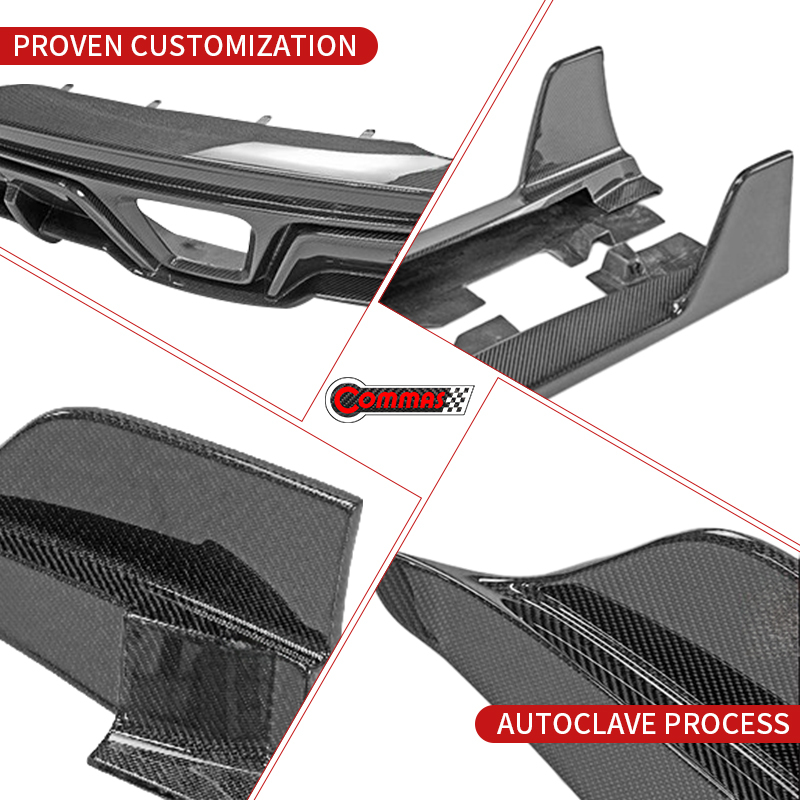 Toyota Supra A90 TOMS dry carbon fiber bodykit