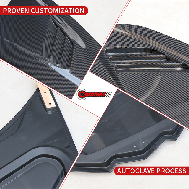2020-2024 Chevrolet Corvette C8 Z06 JC carbon fiber hood