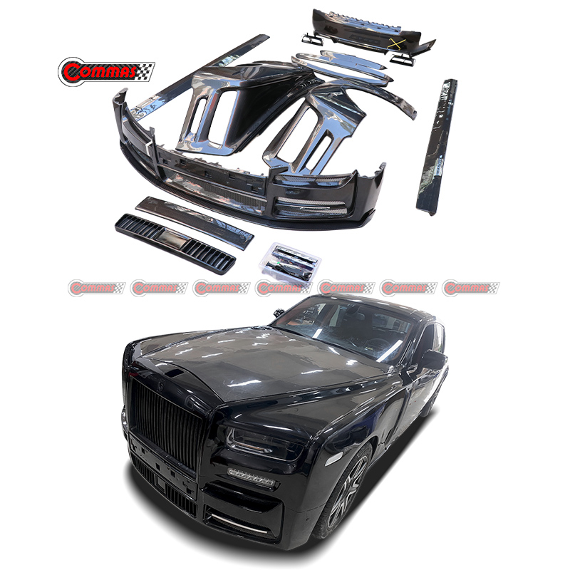 Rolls-Royce Phantom eighth generation upgradedto mansory dry carbon fiberbody kits