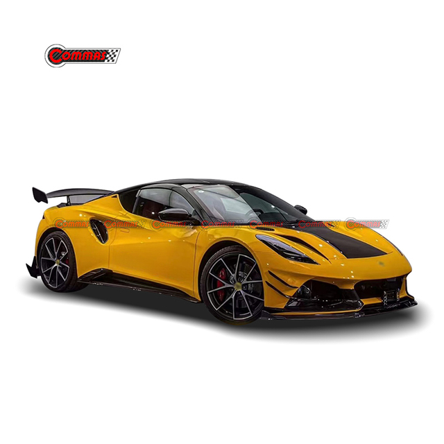 Lotus Emira Monotek dry carbon fiber Satin texture bodykit