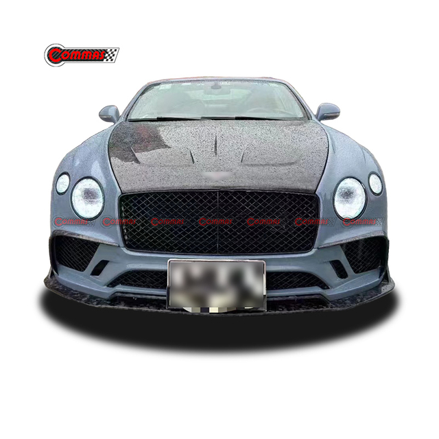 2022 Bentley Continental GT Convertible body kit mansory carbon fiber wing bodykit