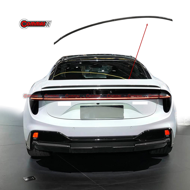 Lotus Emeya upgrade original dry carbon fiber wing spoiler