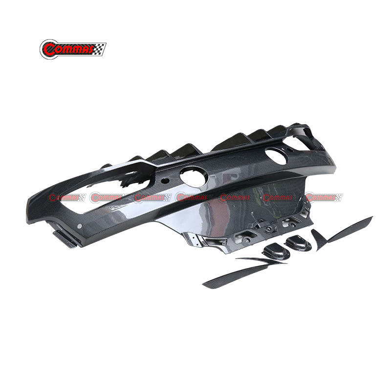 Maserati MC20 body kit original dry carbon fiber posterior lip