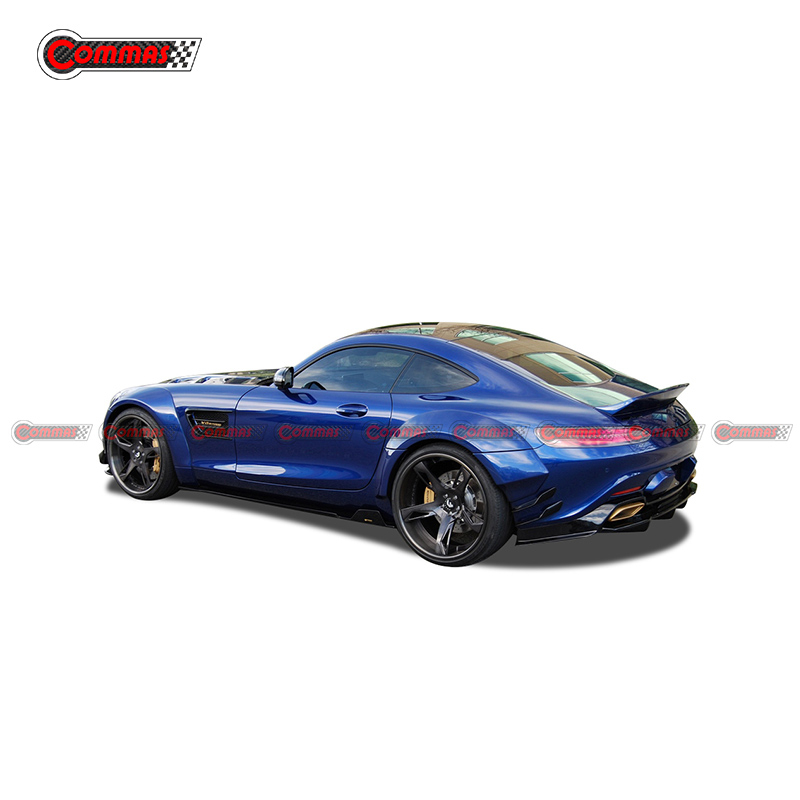 PD Style Carbon Fiber Rear Wing Spoiler For Mercedes Benz AMG GT