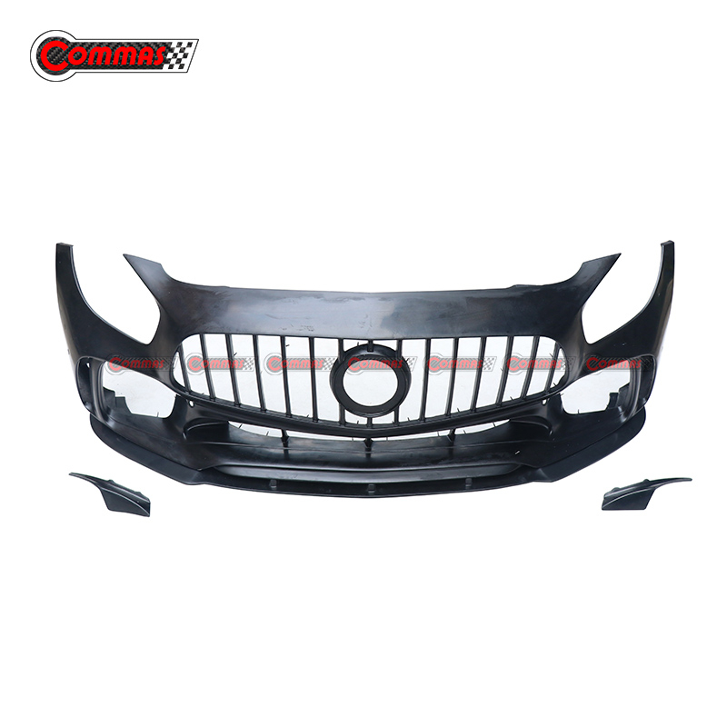 PD Style Fiberglass Front Bumper Splitter Lip For Mercedes Benz AMG GT