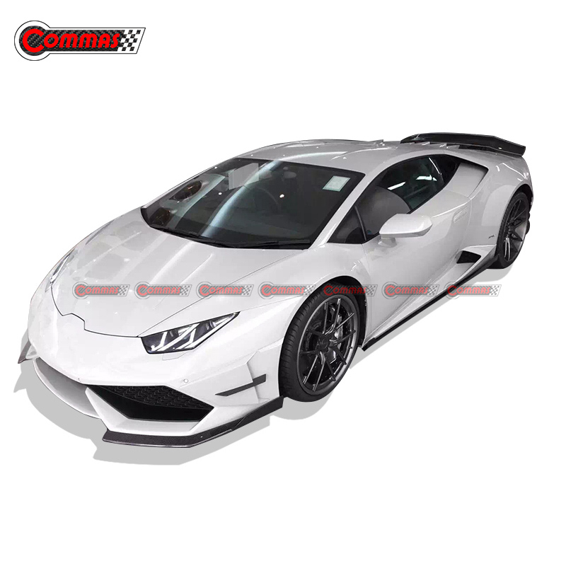 DMC Style Carbon Fiber Side Skirts Body Kit For Lambroghini Huracan