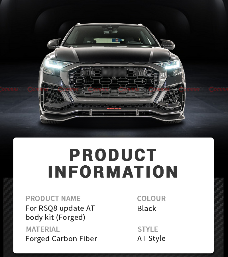 Audi RSQ8 Forged Carbon Fiber Body Kit