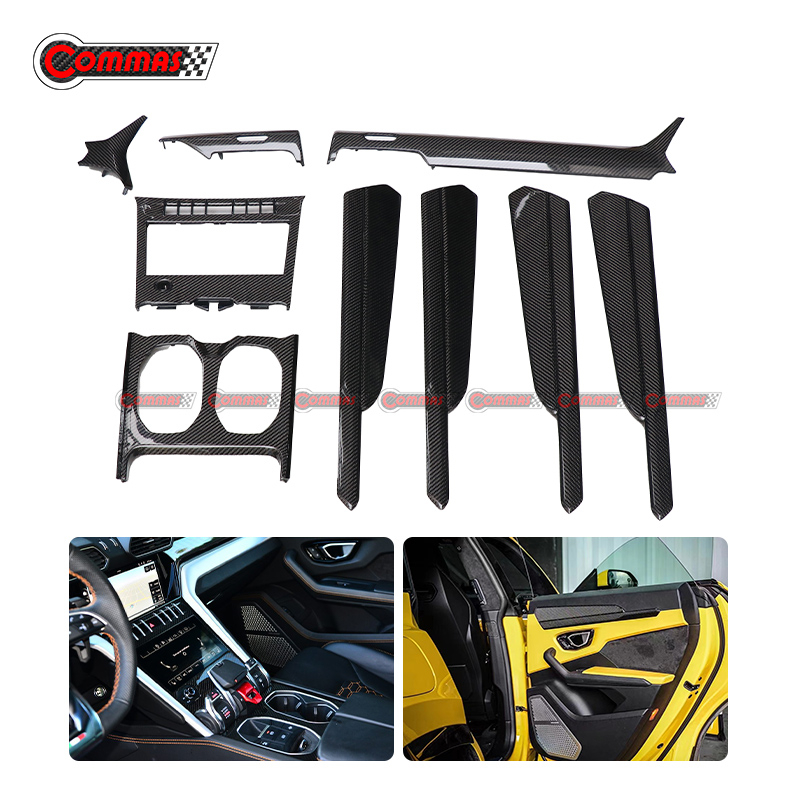 OEM Style Carbon Fiber Car Interiors Central Control Trim For Lambroghini URUS