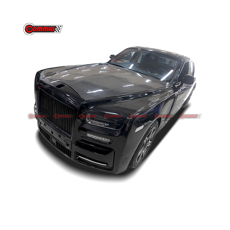 Rolls-Royce Phantom eighth generation upgradedto mansory dry carbon fiberbody kits