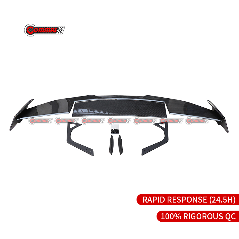 Lotus emira modified monotek II bodykit dry carbon fiber high wing rear spoiler