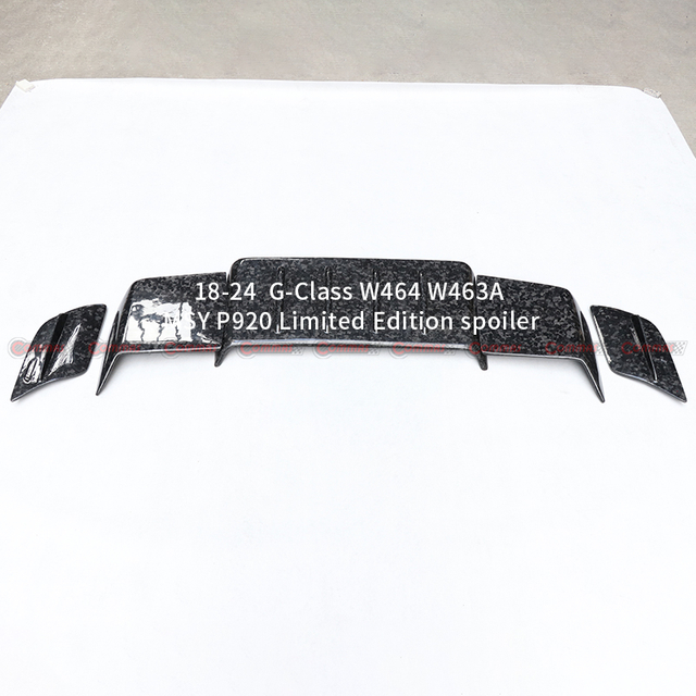 Mercedes-benz G-Class W463A W464 modified MSY.P920 limited edition full body kit carbon fiber rear wing