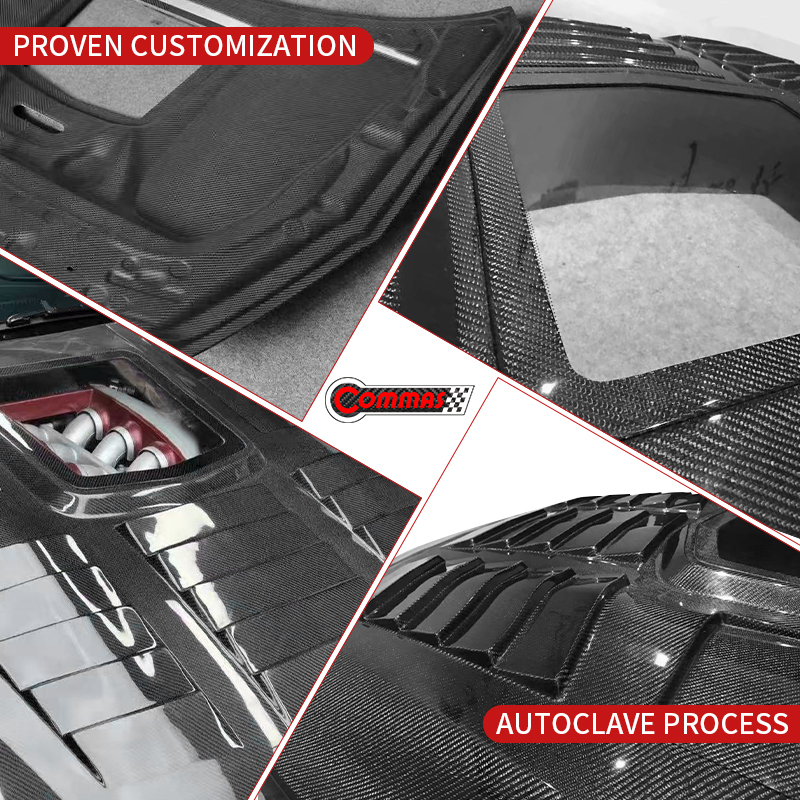 Nissan GTR IMP dry carbon fiber hood